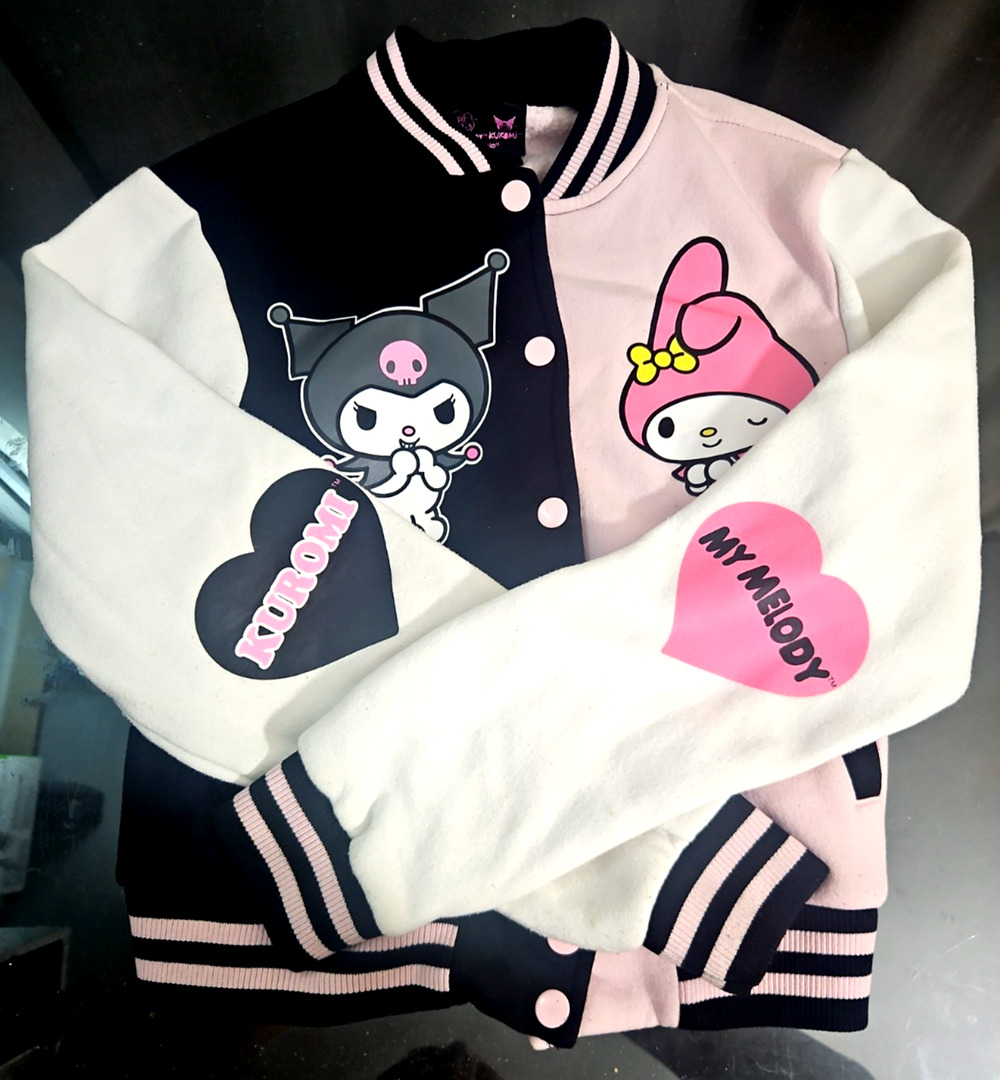 Sanrio ,My Melody & Kuromy Varsity Jacket Coat ,Size S